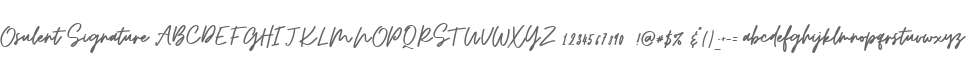Osulent Signature