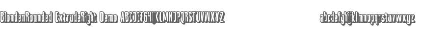Blonden Rounded Extrude Right Demo