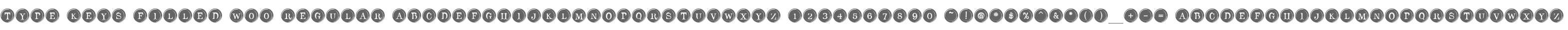 Type Keys Filled W00 Regular