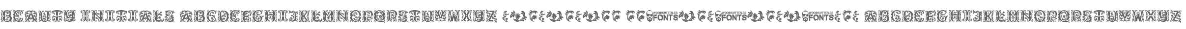 Beauty Initials