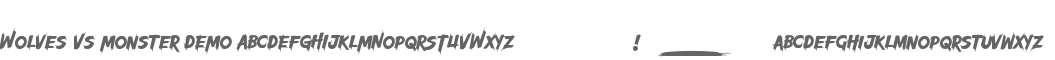 Wolves Vs Monster DEMO