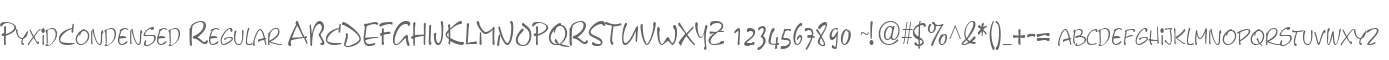 PyxidCondensed Regular