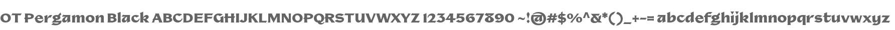 OT Pergamon Black