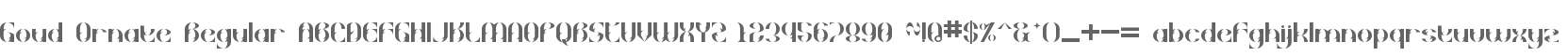 Goud Ornate Regular