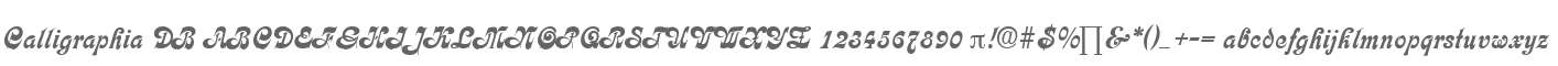 Calligraphia DB