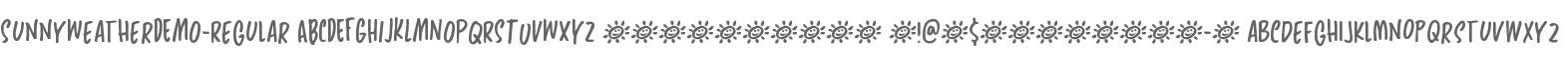 SunnyWeatherDEMO-Regular