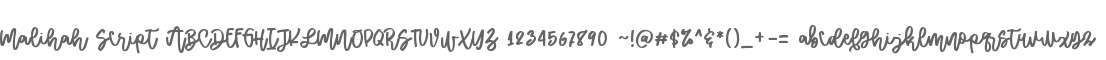 Malihah Script
