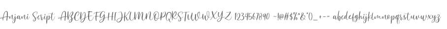Anjani Script