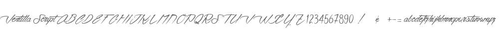 Ventilla Script