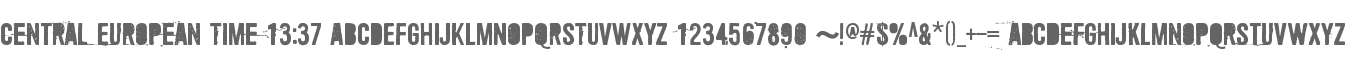 Central European Time 13:37