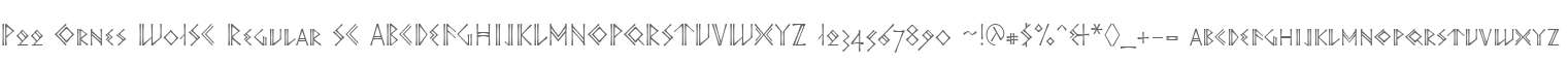 P22 Ornes W01SC Regular SC
