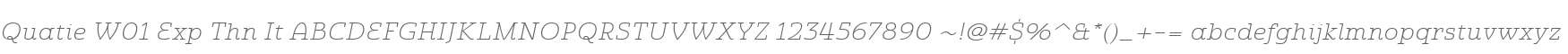 Quatie W01 Exp Thn It