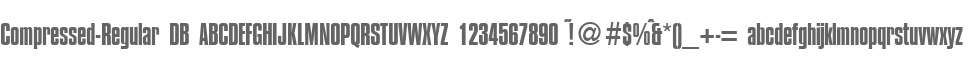 Compressed-Regular DB