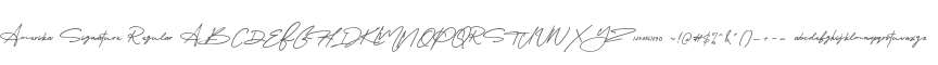 Amerika Signature Regular