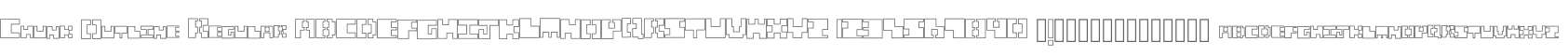 Chunk Outline Regular