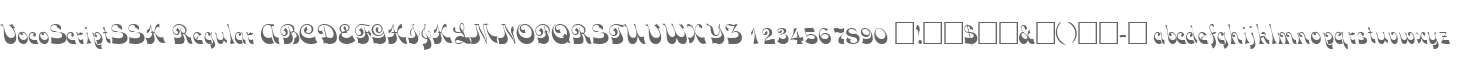 VocoScriptSSK Regular
