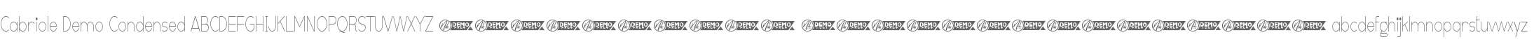 Cabriole Demo Condensed