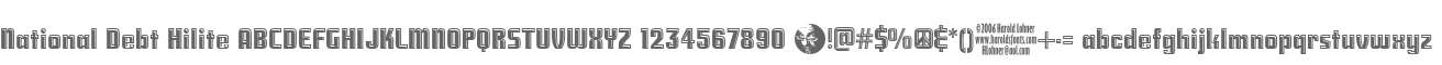 National Debt Hilite