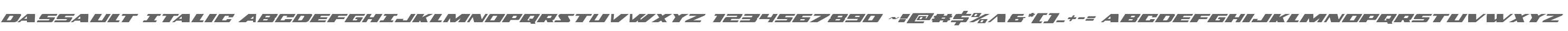 Dassault Italic