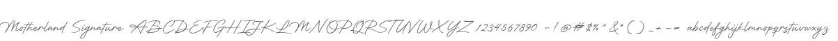 Motherland Signature