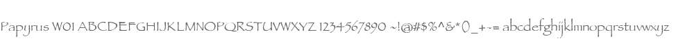 Papyrus W01