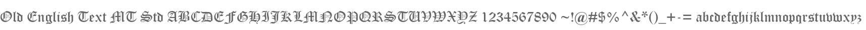 Old English Text MT Std