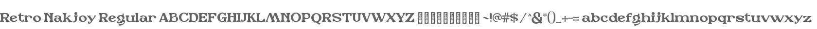 Retro Nakjoy