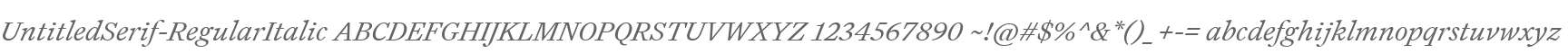 UntitledSerif-RegularItalic