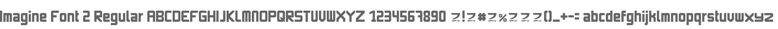 Imagine Font 2 Regular