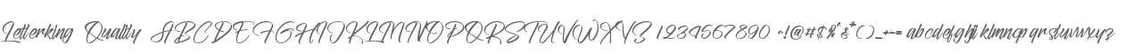 Letterking Quality