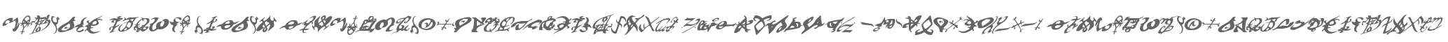Devil's Tongue Italic