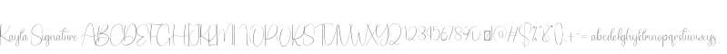 Kayla Signature