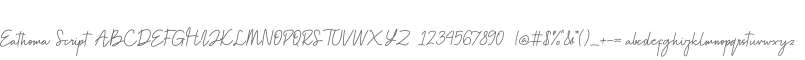 Eathoma Script