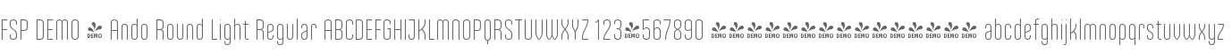 FSP DEMO - Ando Round Light