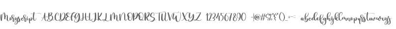 Moryscript