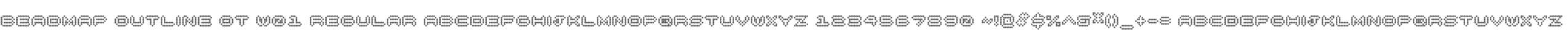 Beadmap Outline OT W01 Regular