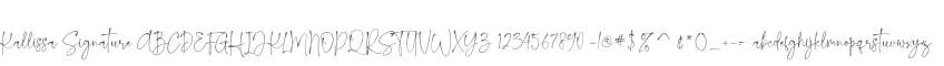 Kallissa Signature