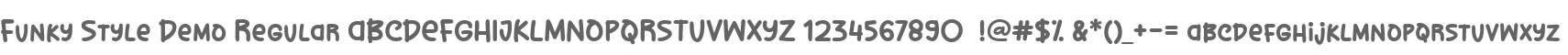 Funky Style Demo