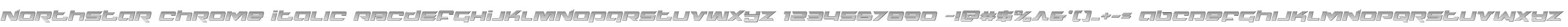 Northstar Chrome Italic