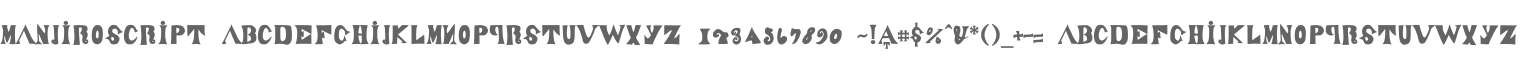 ManjiroScript