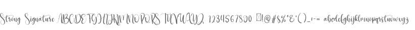 Strong Signature