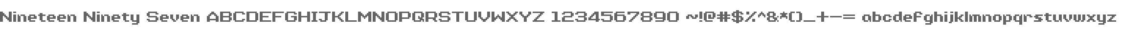Nineteen Ninety Seven