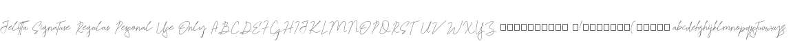 Jelitta Signature Personal Use Only