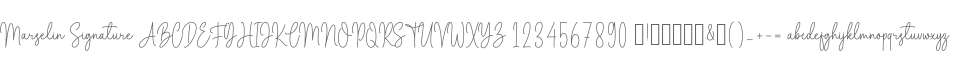 Marselin Signature