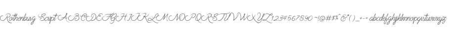 Rothenburg Script