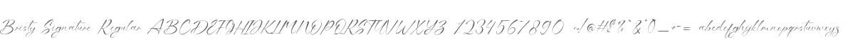 Bristy Signature