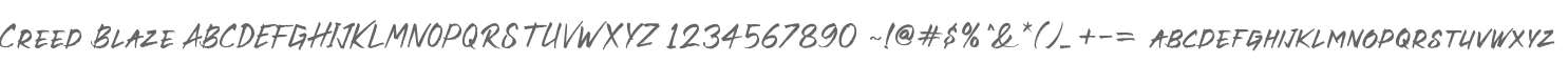 Creed Blaze