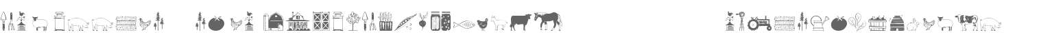 Farm Doodles W95 Regular