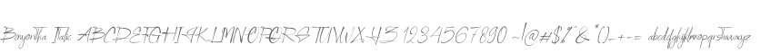 Benyoritha Italic