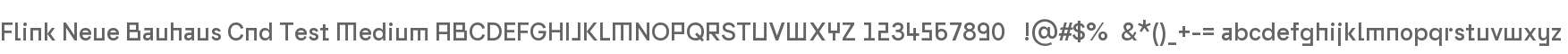 Flink Neue Bauhaus Cnd Test Medium